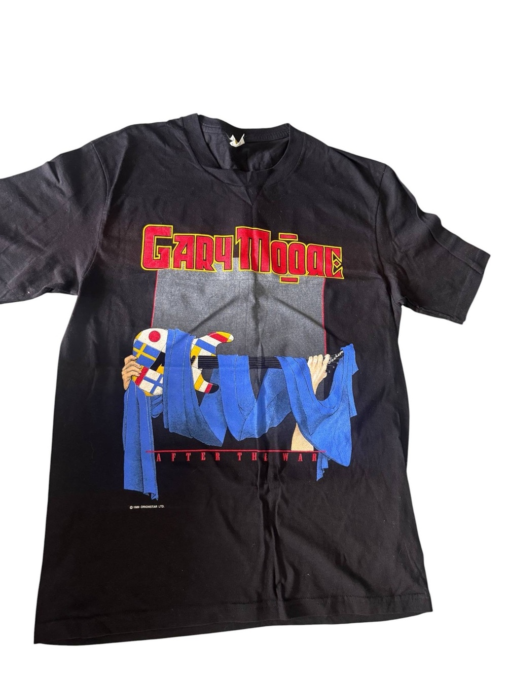 Vintage Gary Moore After The War Tour Shirt 1989 L Size (19)